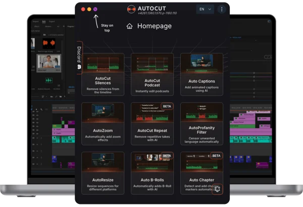 AutoCut – Premiere Pro Plugin (Mac)